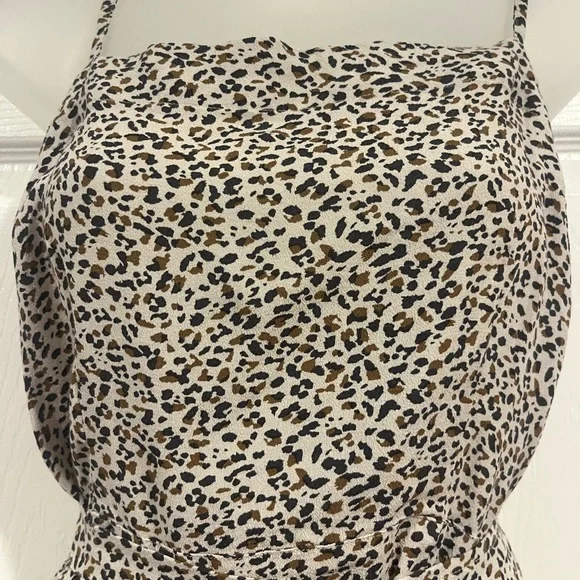 Abercrombie and Fitch Leopard Print Sleeveless Dress - Picture 5 of 7